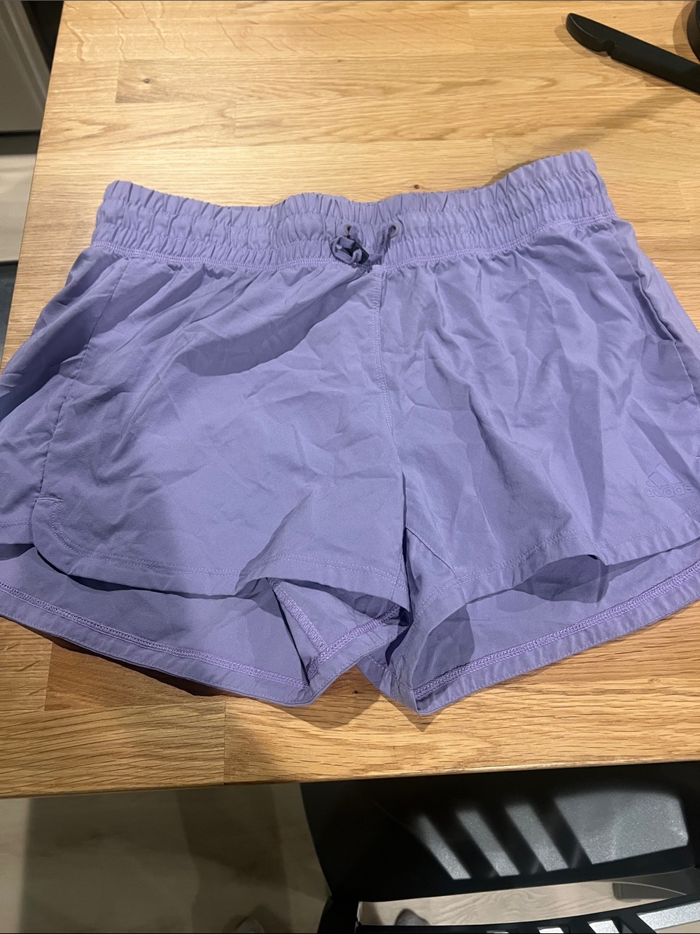 adidas Lavender Athletic Running Shorts